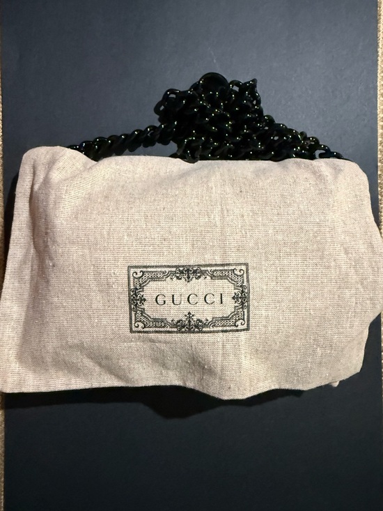 Gucci Handbags - Gucci Black Matelasse Monochromr CG Marmont Belt Bag